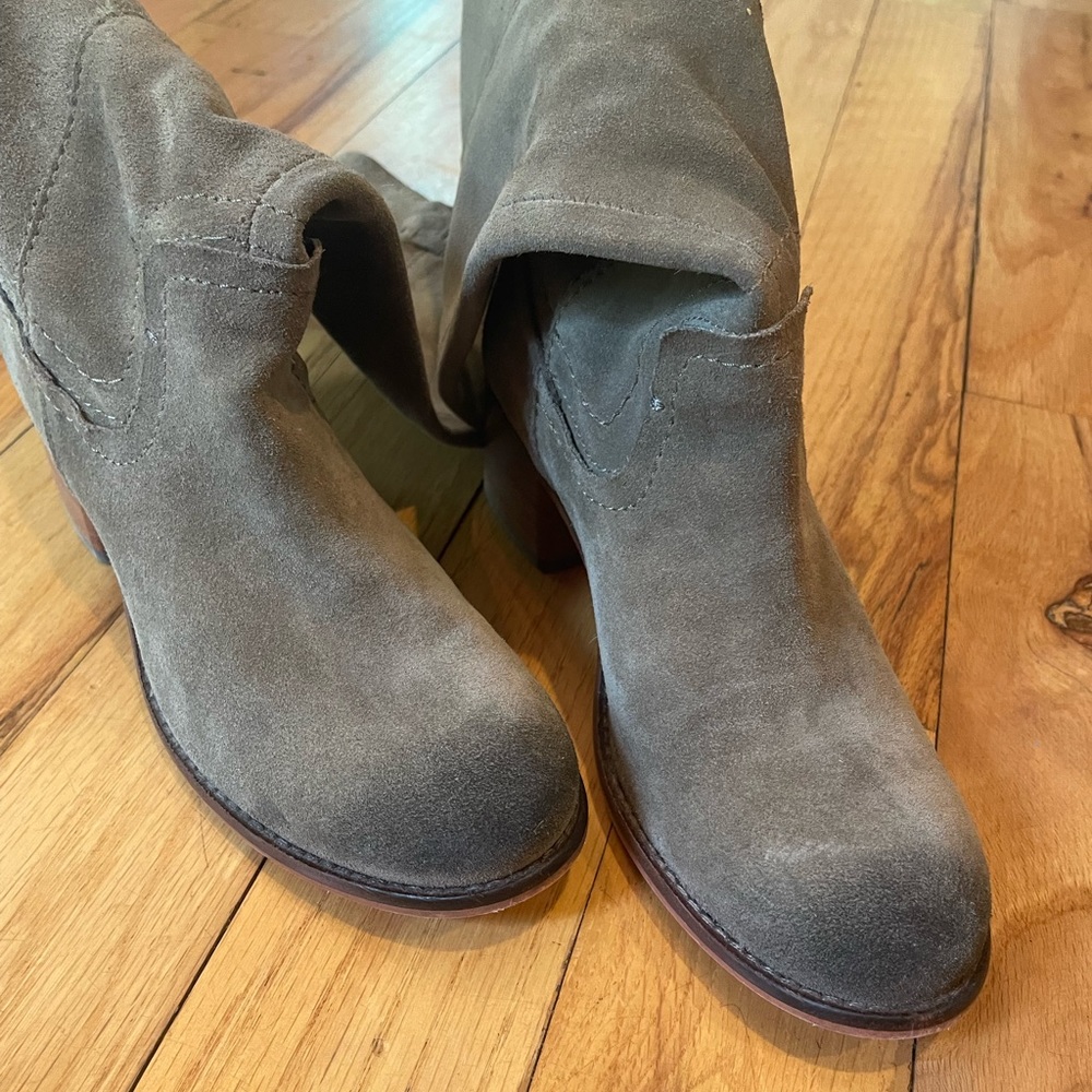 Diba True Wind Reder Rider Suede Riding Boots EUC - Picture 7 of 7